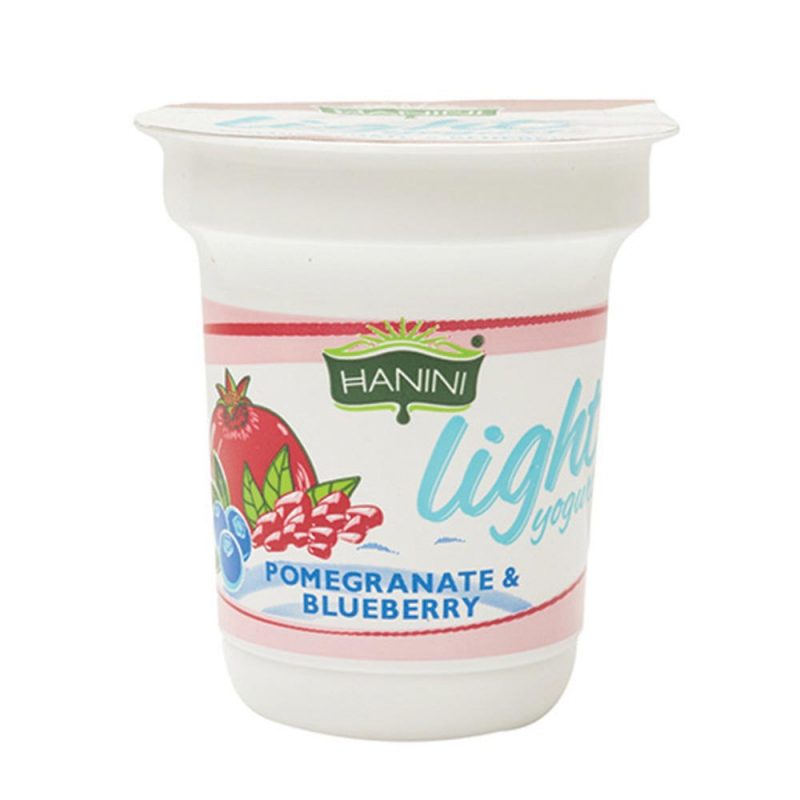 Hanini Light Yogurt Pomegranate and Blueberry 160g